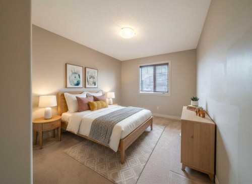 107 Panatella Close Nw, Calgary, AB - Indoor Photo Showing Bedroom