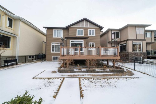 107 Panatella Close Nw, Calgary, AB - Outdoor With Deck Patio Veranda