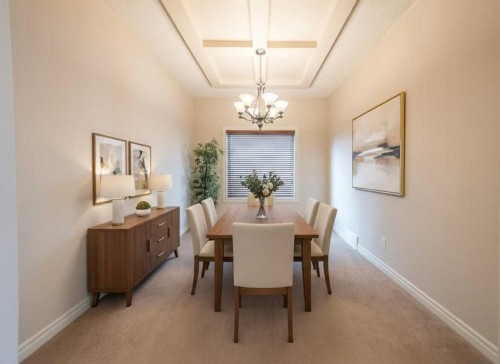 107 Panatella Close Nw, Calgary, AB - Indoor Photo Showing Dining Room