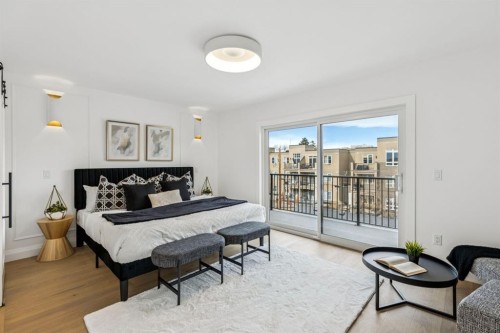 525 32 Street, Calgary, AB - Indoor Photo Showing Bedroom