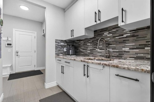 264 Stonemere Close, Chestermere, AB - Indoor Photo Showing Kitchen With Upgraded Kitchen