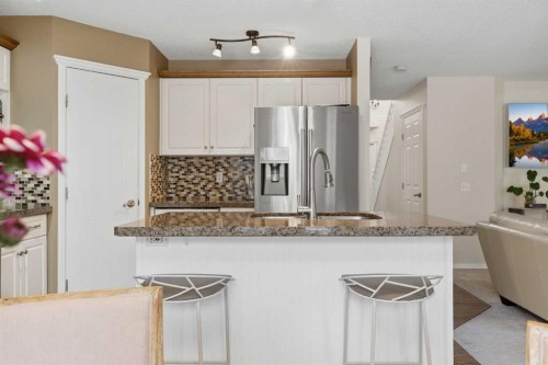 65 Millview Park Sw, Calgary, AB - Indoor Photo Showing Kitchen With Double Sink With Upgraded Kitchen