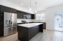 438 Copperstone Manor Se, Calgary, AB  - Indoor Photo Showing Kitchen With Stainless Steel Kitchen With Upgraded Kitchen 