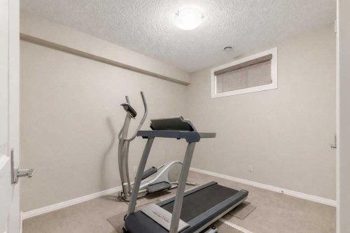 84 Aspen Summit Circle Sw, Calgary, AB - Indoor Photo Showing Gym Room