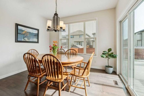 1173 Brightoncrest Common Se, Calgary, AB - Indoor Photo Showing Dining Room