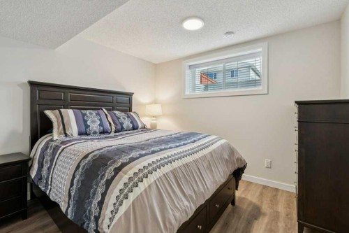 1173 Brightoncrest Common Se, Calgary, AB - Indoor Photo Showing Bedroom
