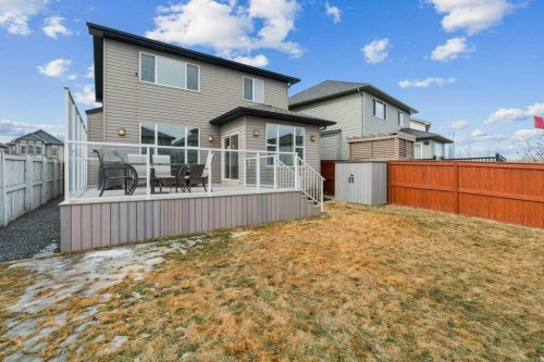 1173 Brightoncrest Common Se, Calgary, AB - Outdoor With Deck Patio Veranda With Exterior
