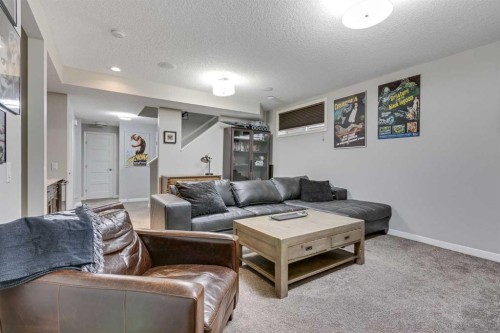 55 Sage Bluff Green Nw, Calgary, AB - Indoor Photo Showing Living Room