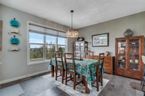 55 Sage Bluff Green Nw, Calgary, AB - Indoor Photo Showing Dining Room