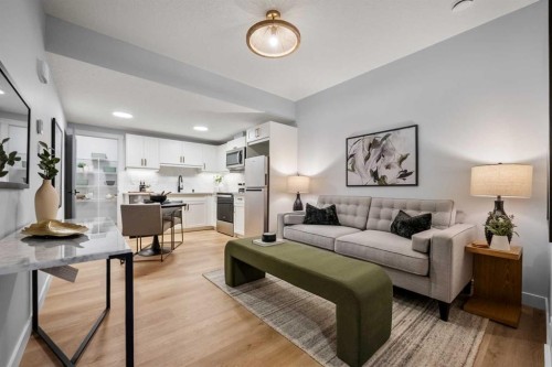 45 Wolf Hollow Common Se, Calgary, AB - Indoor Photo Showing Living Room