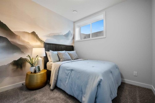 45 Wolf Hollow Common Se, Calgary, AB - Indoor Photo Showing Bedroom