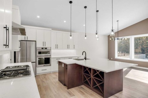 43 Viceroy Crescent, Olds, AB - Indoor Photo Showing Kitchen With Upgraded Kitchen