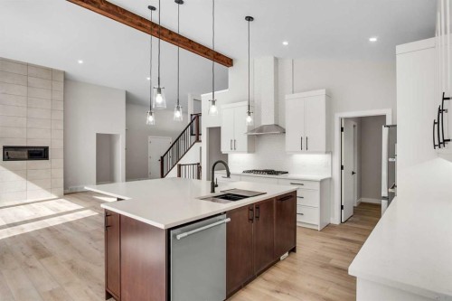 43 Viceroy Crescent, Olds, AB - Indoor Photo Showing Kitchen With Upgraded Kitchen