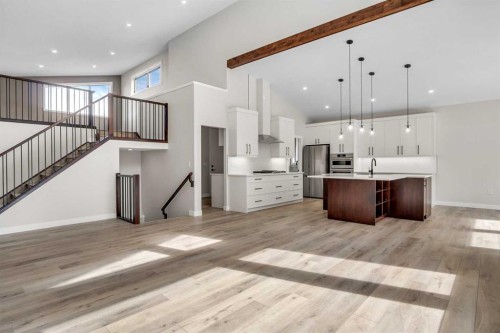 43 Viceroy Crescent, Olds, AB - Indoor Photo Showing Kitchen With Upgraded Kitchen