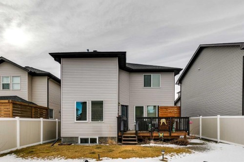23 Kingston View Se, Airdrie, AB - Outdoor With Deck Patio Veranda With Exterior