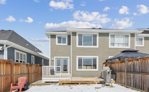 298 River Heights Crescent, Cochrane, AB - Outdoor With Deck Patio Veranda With Exterior