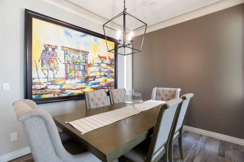 90 Discovery Ridge Road Sw, Calgary, AB - Indoor Photo Showing Dining Room