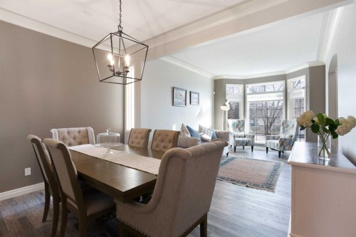 90 Discovery Ridge Road Sw, Calgary, AB - Indoor Photo Showing Dining Room