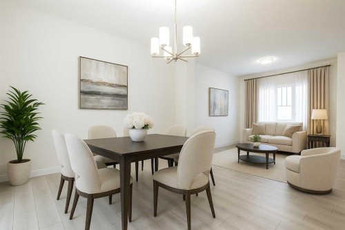 729 Clearview Green, Chestermere, AB - Indoor Photo Showing Dining Room