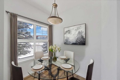 3503-111 Tarawood Lane Ne, Calgary, AB - Indoor Photo Showing Dining Room
