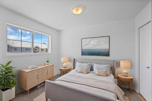 3503-111 Tarawood Lane Ne, Calgary, AB - Indoor Photo Showing Bedroom