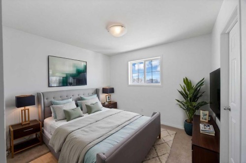 3503-111 Tarawood Lane Ne, Calgary, AB - Indoor Photo Showing Bedroom