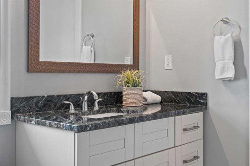 308 Parkridge Green Se, Calgary, AB - Indoor Photo Showing Bathroom
