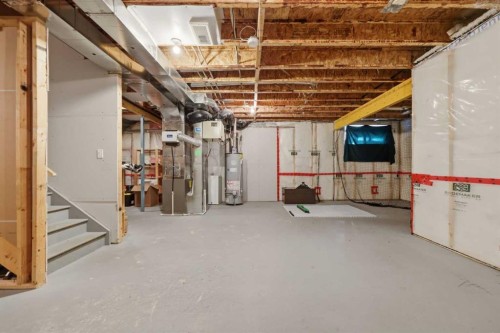 344 Sunset View, Cochrane, AB - Indoor Photo Showing Basement
