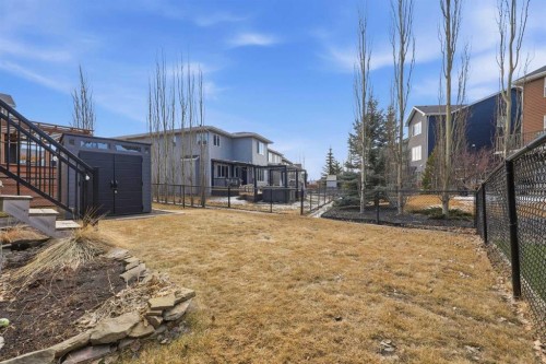 344 Sunset View, Cochrane, AB - Outdoor With Deck Patio Veranda