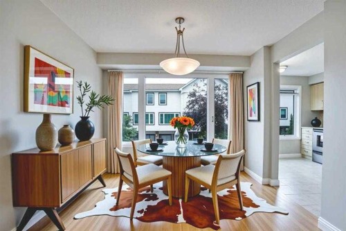 219 Coachway Lane Sw, Calgary, AB - Indoor Photo Showing Dining Room