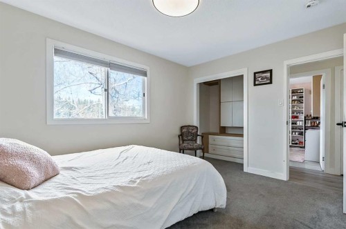 222 Springwood Place Sw, Calgary, AB - Indoor Photo Showing Bedroom