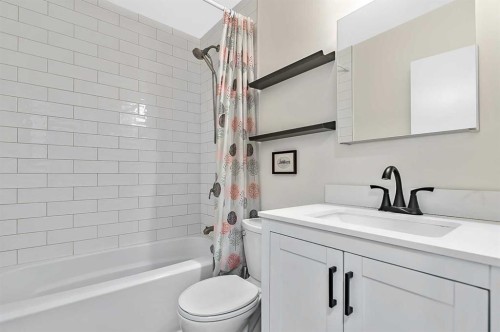 222 Springwood Place Sw, Calgary, AB - Indoor Photo Showing Bathroom
