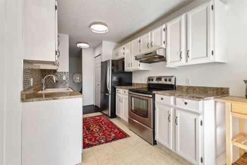 49 Castlebrook Way Ne, Calgary, AB - Indoor Photo Showing Kitchen With Stainless Steel Kitchen