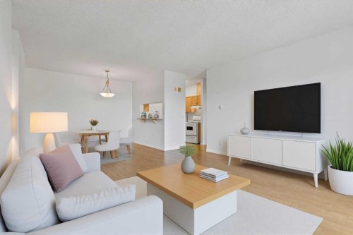 304-2022 Canyon Meadows Drive Se, Calgary, AB - Indoor Photo Showing Living Room