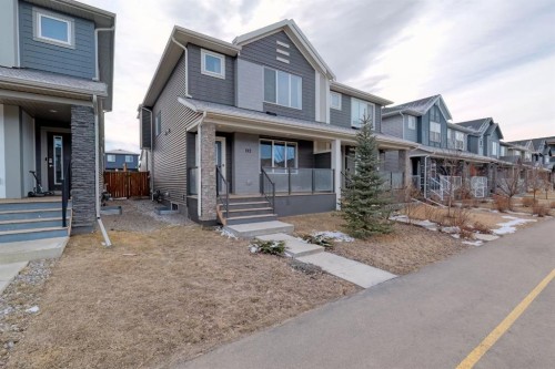 132 Wolf Willow Boulevard Se, Calgary, AB - Outdoor With Deck Patio Veranda With Facade