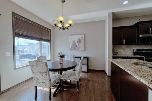 133 Evanspark Circle Nw, Calgary, AB - Indoor Photo Showing Dining Room