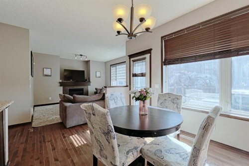133 Evanspark Circle Nw, Calgary, AB - Indoor Photo Showing Dining Room