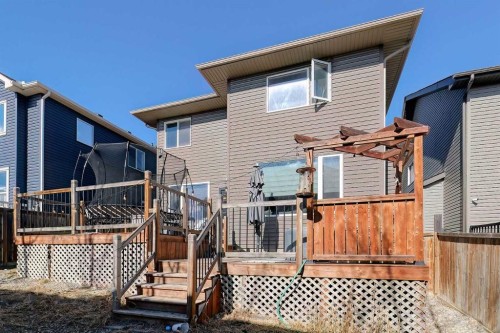 133 Evanspark Circle Nw, Calgary, AB - Outdoor With Deck Patio Veranda With Exterior