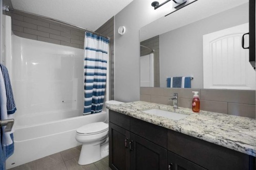 103 Masters Rise Se, Calgary, AB - Indoor Photo Showing Bathroom