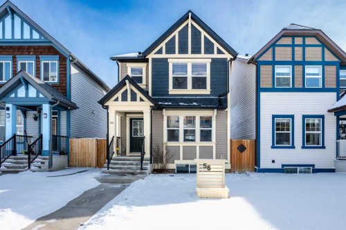 56 Skyview Point Crescent Ne, Calgary, AB - Outdoor With Facade