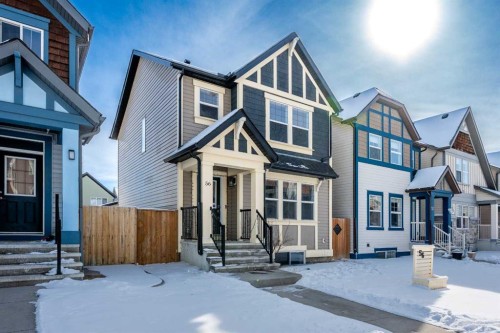 56 Skyview Point Crescent Ne, Calgary, AB - Outdoor With Facade