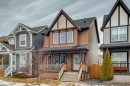 77 New Brighton Heights Se, Calgary, AB  - Outdoor With Deck Patio Veranda With Facade 