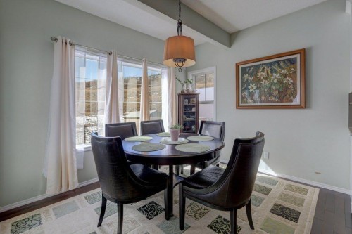 136 Chaparral Valley Terrace Se, Calgary, AB - Indoor Photo Showing Dining Room