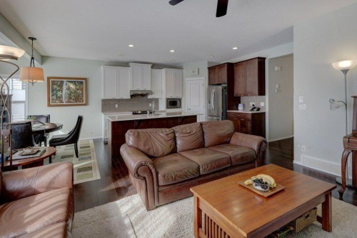 136 Chaparral Valley Terrace Se, Calgary, AB - Indoor Photo Showing Living Room