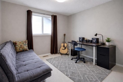 136 Chaparral Valley Terrace Se, Calgary, AB - Indoor Photo Showing Office