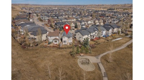 136 Chaparral Valley Terrace Se, Calgary, AB - Outdoor With View