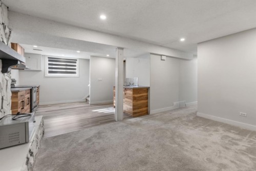 259 Manora Crescent Ne, Calgary, AB - Indoor Photo Showing Basement