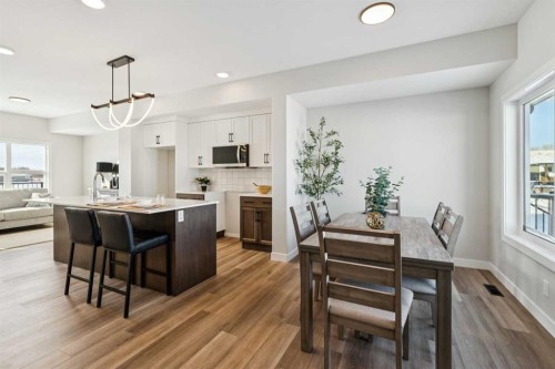 17 Gray Close, Sylvan Lake, AB - Indoor Photo Showing Dining Room