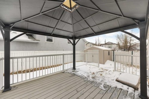 302 Arbour Ridge Park Nw, Calgary, AB - Outdoor With Deck Patio Veranda With Exterior
