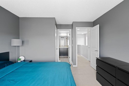 102 Walden Circle Se, Calgary, AB - Indoor Photo Showing Bedroom